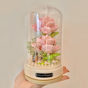 DIY Rose Eternal Flower Music Box, Symbol of Forever Love