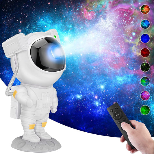 Astronaut Galaxy Projector Night Light – Space Lamp for Kids’ Bedroom, Gifts, Gaming Room, Home & Décor