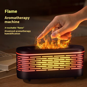 Intelligent Flame Simulation Ultrasonic Aroma Diffuser & Humidifier