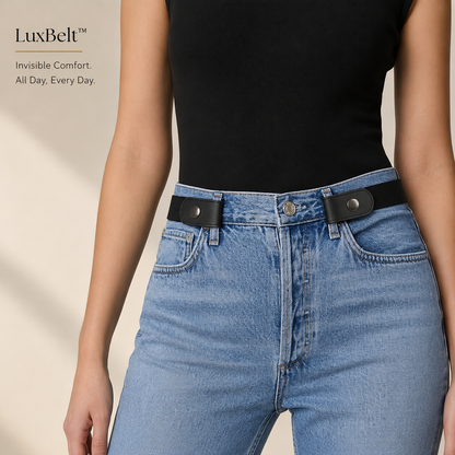 LuxBelt™ - Buckle-less Waist belt