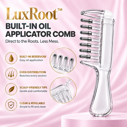 LuxRoot™ - Hair Oil Applicator Comb / Massager