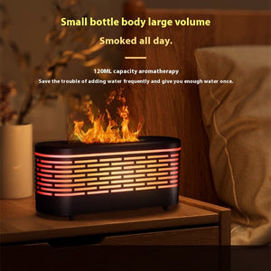 Intelligent Flame Simulation Ultrasonic Aroma Diffuser & Humidifier