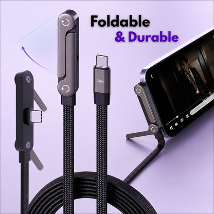 LuxVolt™ - 240W FlexStand Charging Cable
