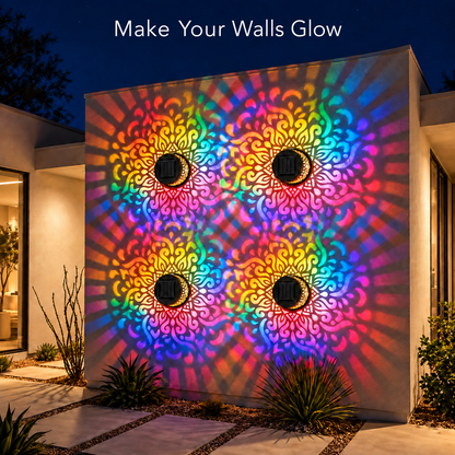 Solar Mandala Automatic Lights (Outdoor)